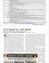 glock g57 MOS  gca journal