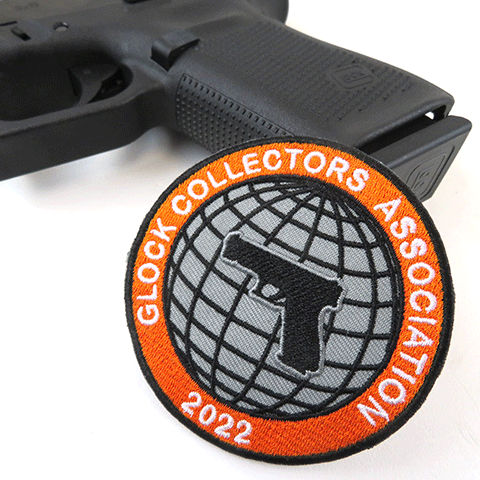 2022 Glock Collectors Association Embroidered Commemorative Patch