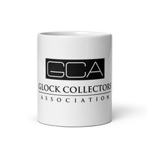 White glossy mug