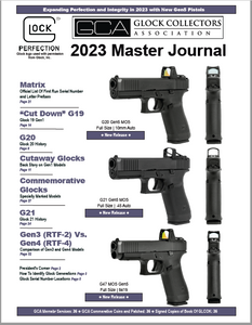 2023 Glock Collectors Association Master Journal