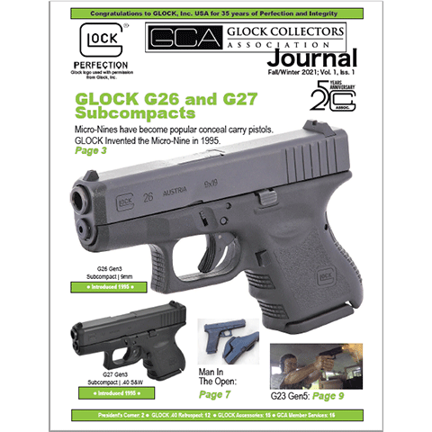 2021 GLOCK Collectors Association Journal Is Published