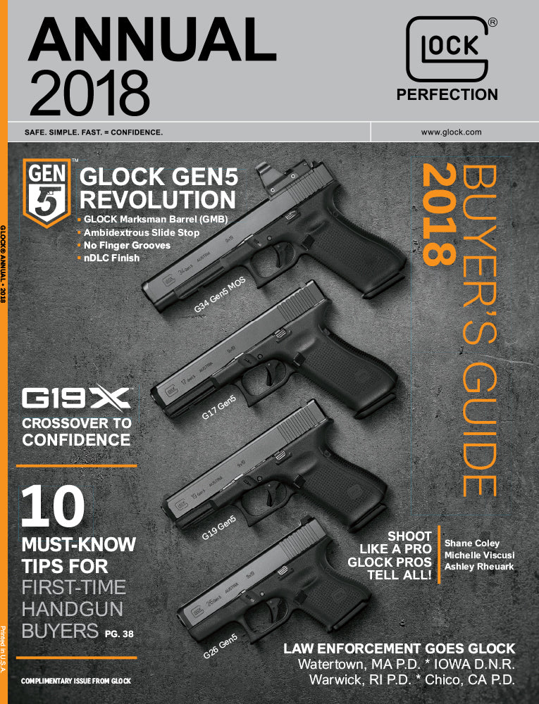GCA Now Offers Copies of 2018 GLOCK Annual Magazines