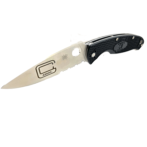 NEW! Limited Edition GCA Spyderco Resilience Linerlock Knife