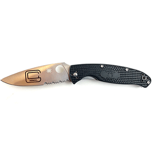 NEW! Limited Edition GCA Spyderco Resilience Linerlock Knife