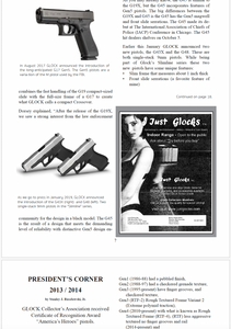 2018 Journal, Vol. 21/Iss. 1: GLOCK Gen 5 Introduction, GLOCK G24 Long Slide