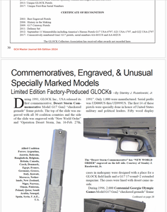 NEW! Master Journal, 6th Edition Revised 2024: Updated GLOCK Serial Numbers and Letter Prefixes