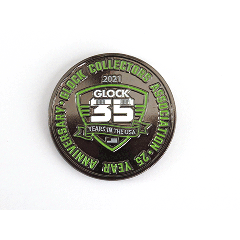 GLOCK Collectors Association 2021 challenge coin