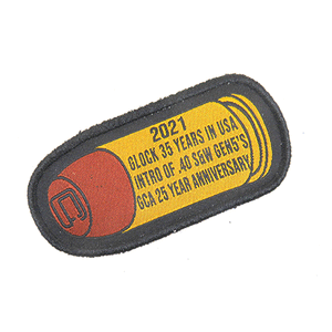 2021 Glock Collectors Association Embroidered Commemorative Patch