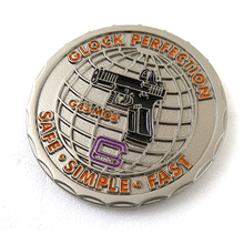 2022 GLOCK challenge coin front