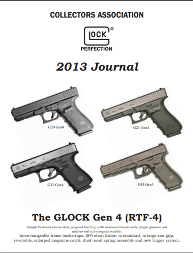 2013 Journal, Vol. 19 &  20: G20, G22 Gen 2, G23 Gen 2, Gen 4 RTF-4