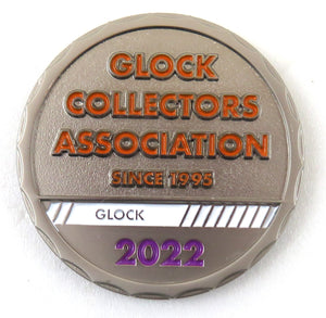 2022 Glock challenge coin rear
