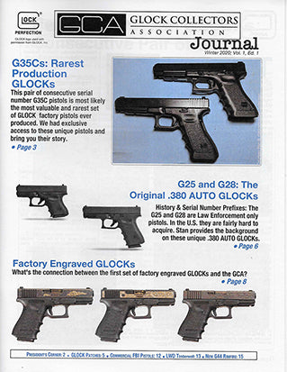 GLOCK Inc., GLOCK Pistols