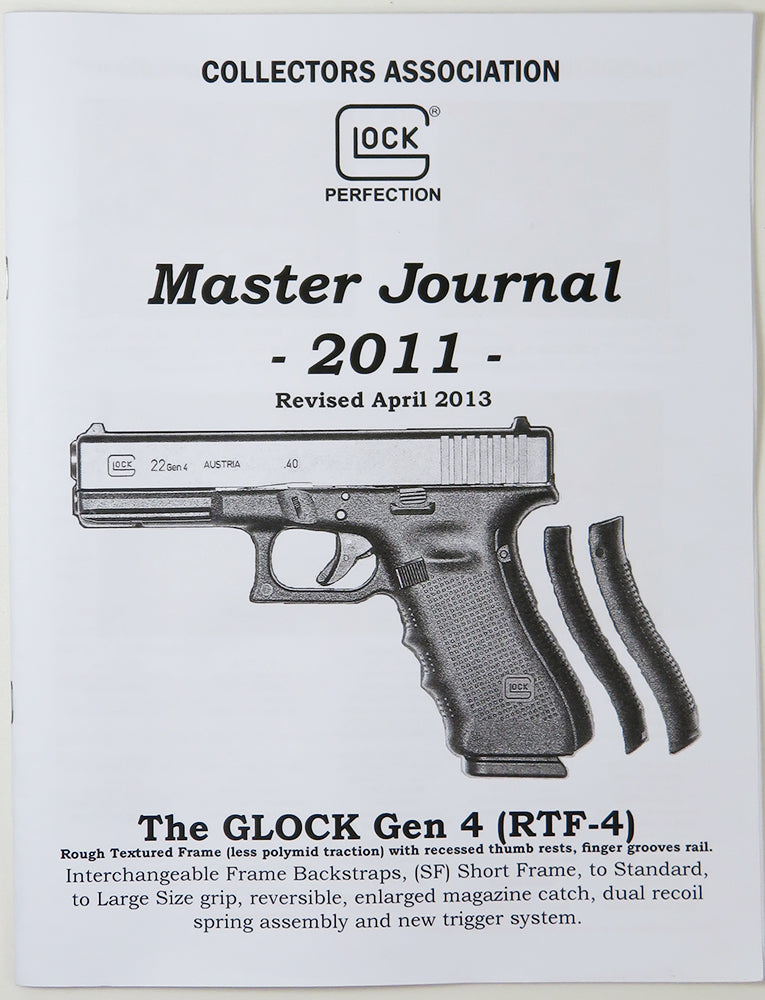 2013 Master Journal: GLOCK Serial Numbers and Letter Prefixes, Commemoratives