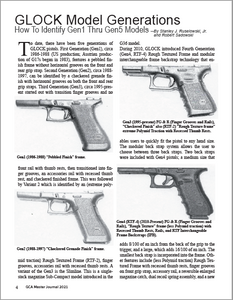 Master Journal Revised 2021: GLOCK Serial Numbers
