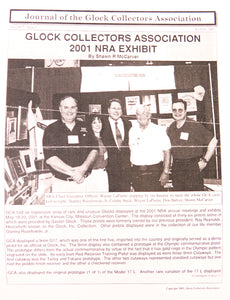 Journal of Glock Collectors Association Volume 7, Issue 3 reprint